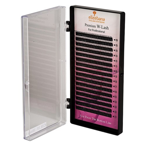 Eyelash Extensions - Pre-Made 3D / C-Curl - 0.15mm x 9mm